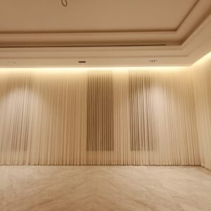 ستائر النوافذ من الكتان – linen window curtains